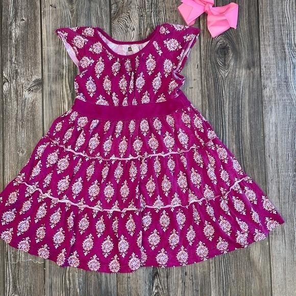 Tea Collection Pink Dress - Picture 1 of 5